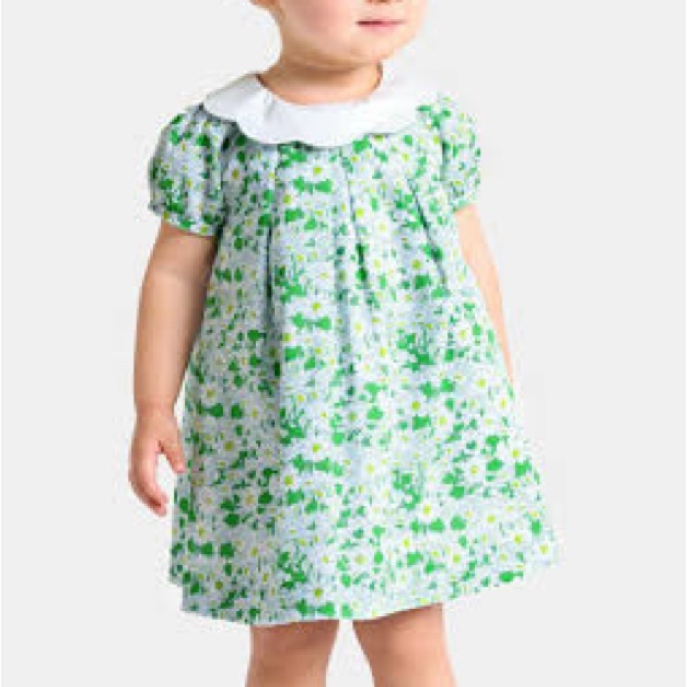 Jacadi dress and cardigan